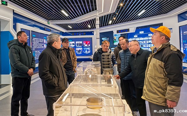 材料基因工程专家谢建新院士莅临雷竞技电子平台考察 (1).jpg